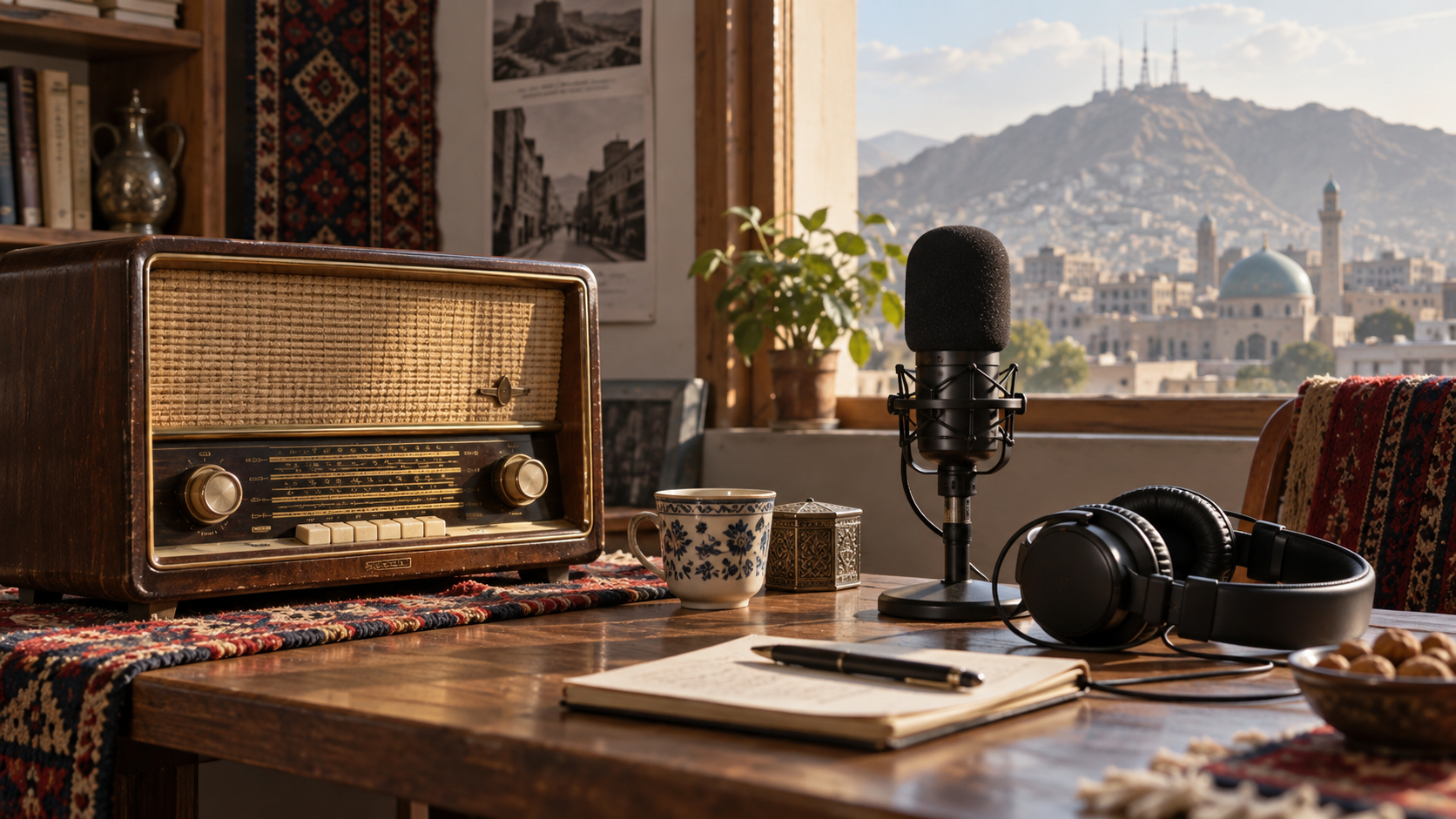 از رادیو کابل تا پادکست؛ یک قرن شنیدن در افغانستان